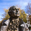 Bronze George Mason statue